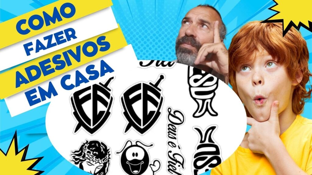 como fazer adesivos personalizados recortados